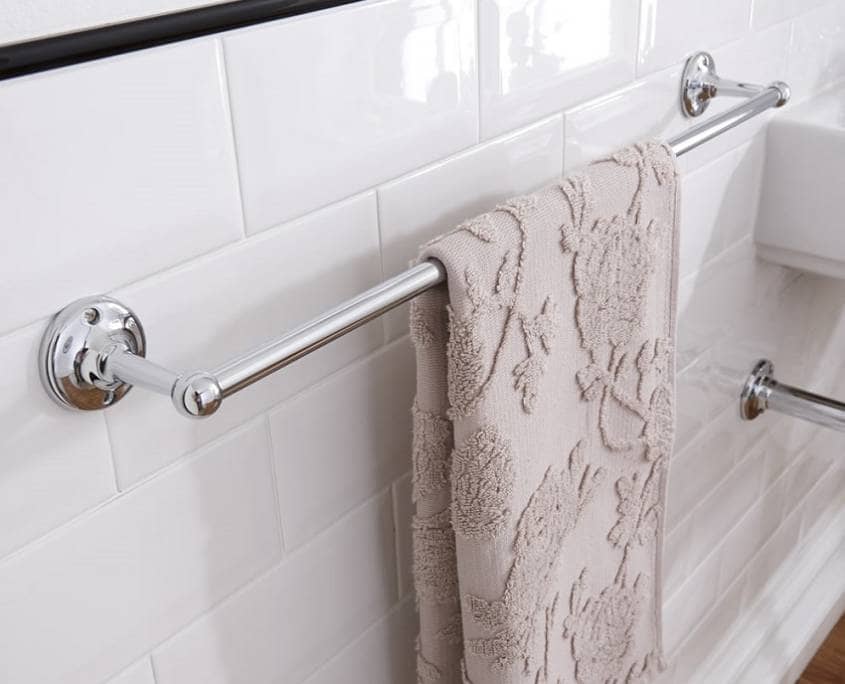 bathroom towel rail