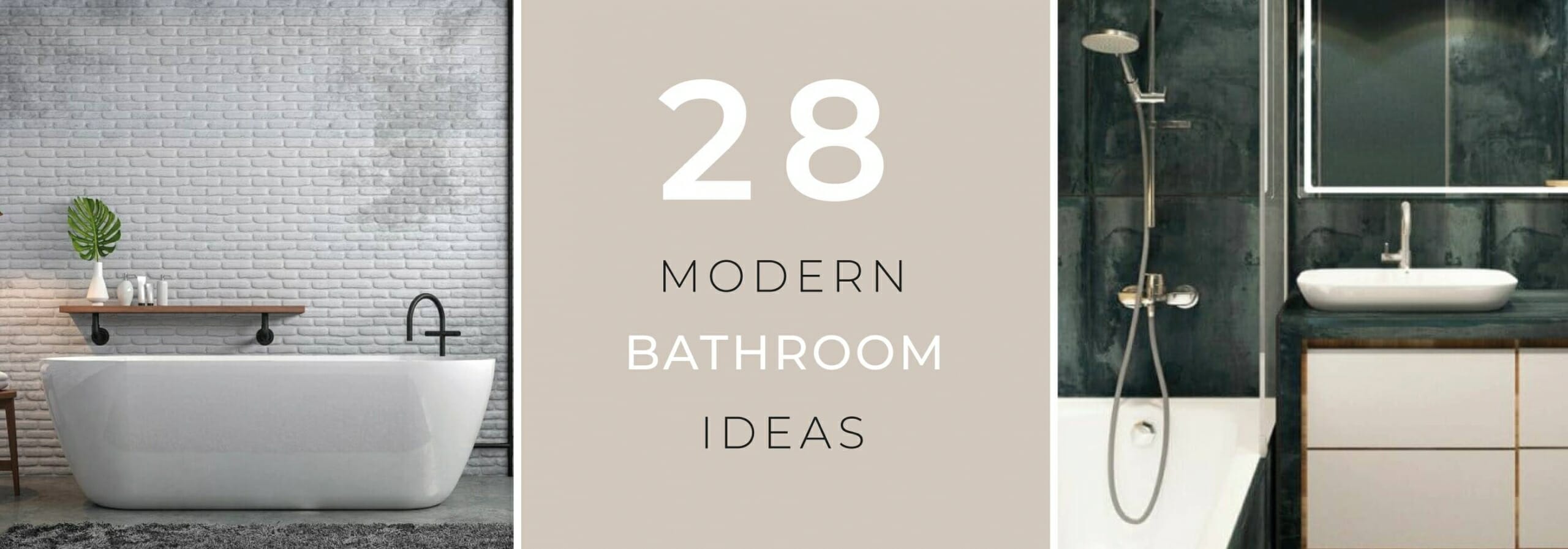Stylish Modern Bathroom Ideas Big Bathroom Shop
