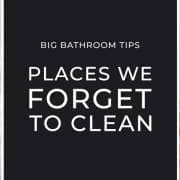 Places we forget to clean featured image