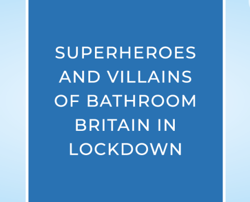 Superhero and supervillain blog banner