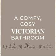 A comfy, cosy victorian bathroom