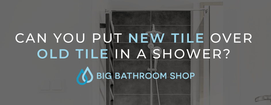 FAQ Header Image (Can you put new tile over old tile in a shower?)