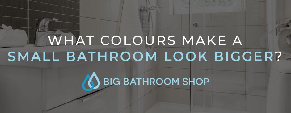 FAQ Header Image (What colours make a small bathroom look bigger?)