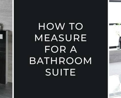 How to measure for a bathroom suite blog banner