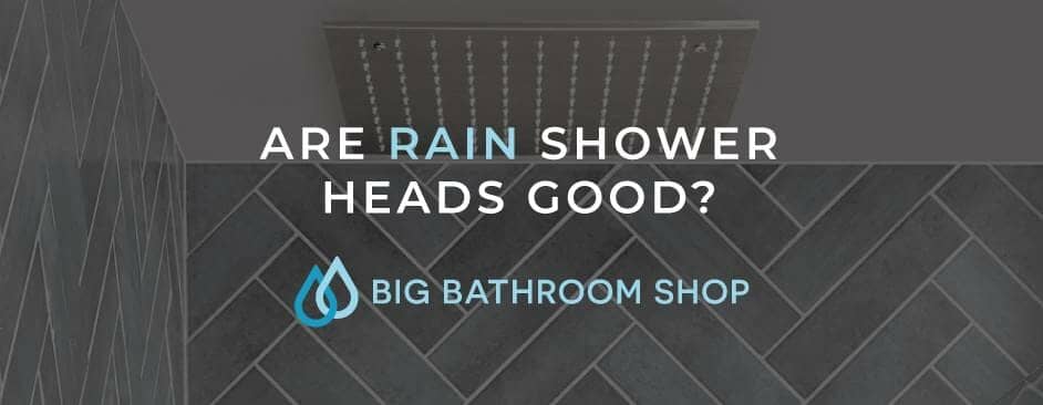FAQ Header Image (Are rain shower heads good?)
