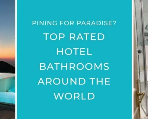 Top rated hotel bathrooms blog banner