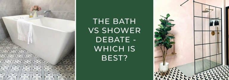 Shower vs Bath blog banner