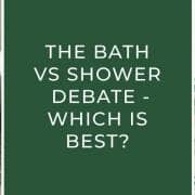 Shower vs Bath blog banner