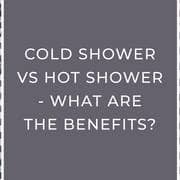 Cold Shower vs Hot Shower blog banner