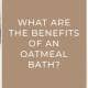oatmeal bath banner