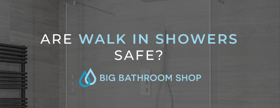 FAQ Header Image (Are walk in showers safe?)