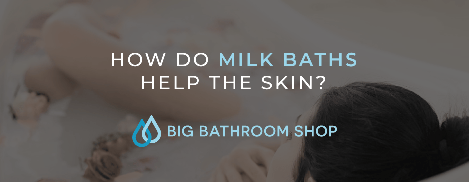 FAQ Header Image (How do milk baths help the skin?)