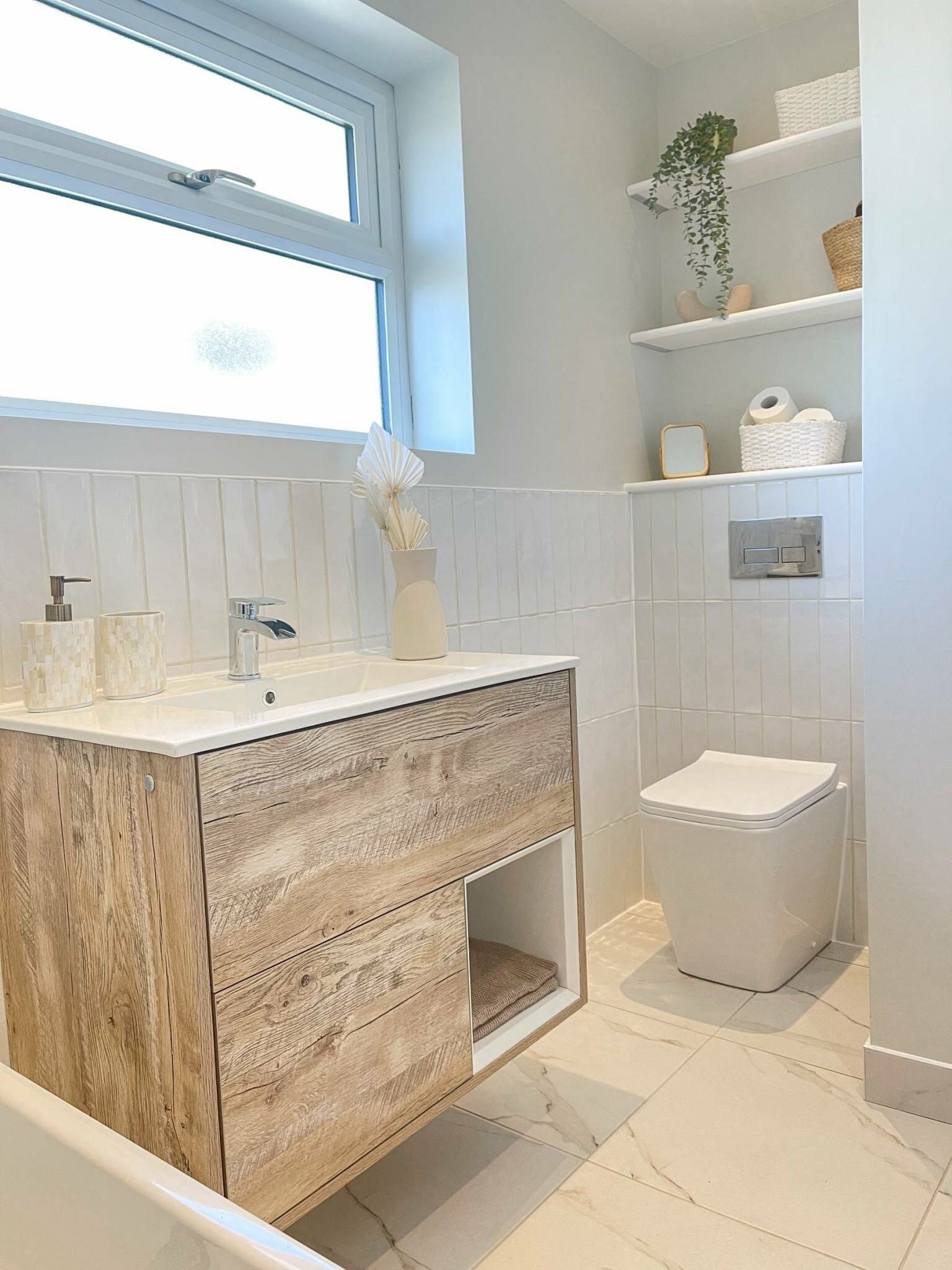 Tik Tok Renovation Lover, Becca, Shares Her Top Tips Big Bathroom