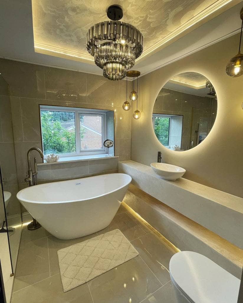 Chloe's finished luxury bathroom suite Chloe's finished luxury bathroom suite