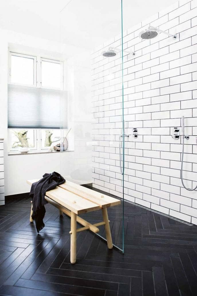 Black Herringbone For Ultimate Drama