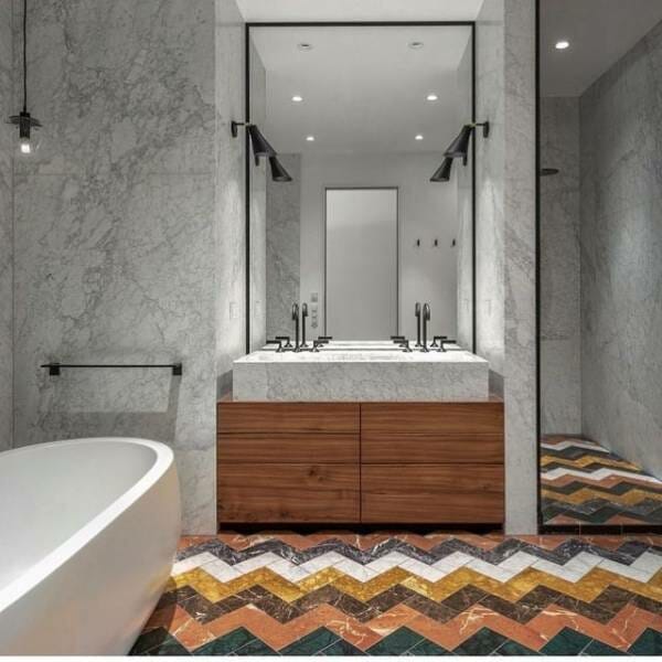 22 Bathroom Flooring Trends for 2022 Big Bathroom Shop