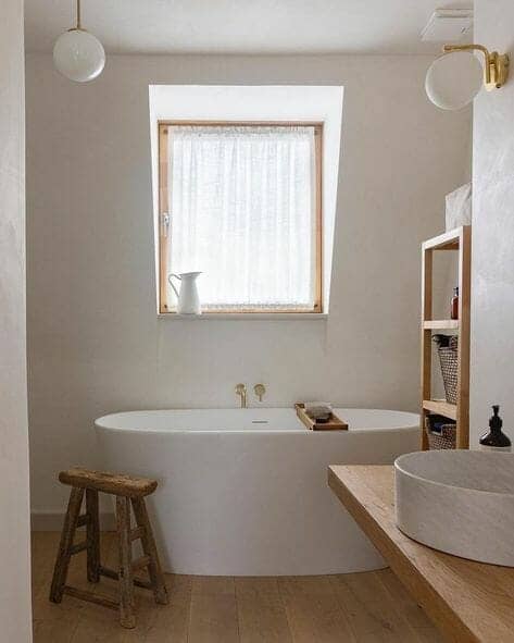 Modern Organic Bathroom