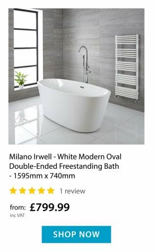 Milano Irwell Freestanding Bath Tub