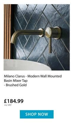 Milano Clarus wall mounted tap