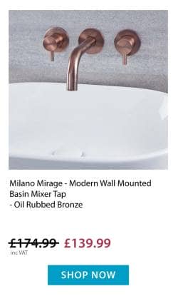 Mirage wall mounted mixer tap 