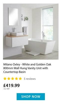 Oxley Wall Hung Vanity Unit 