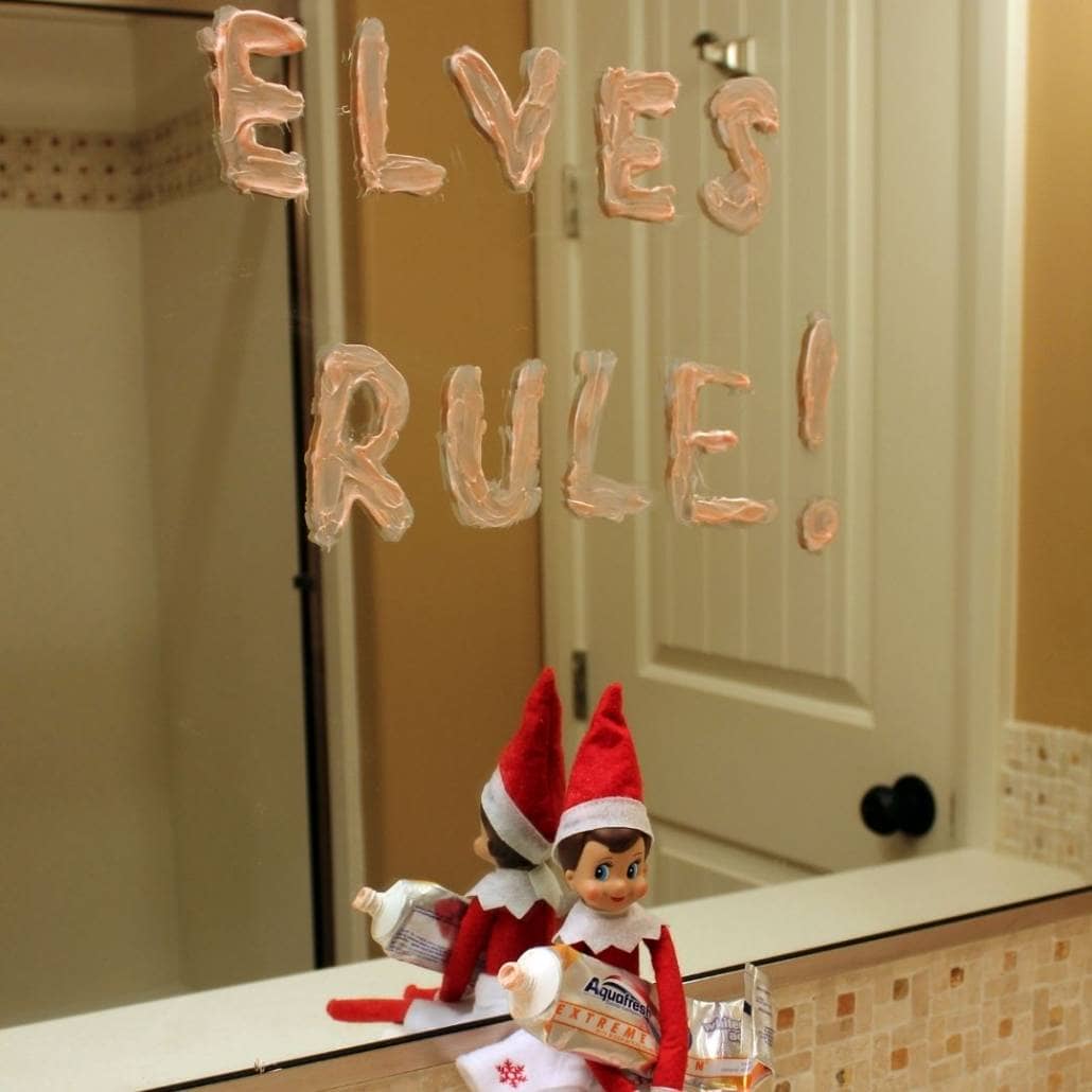 Top 10 Mischievous Elf on The Shelf Bathroom Ideas | Big Bathroom Shop
