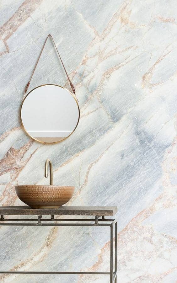 Marble blue wallpaper