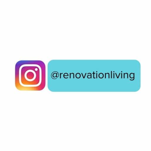 Renovation living Instagram