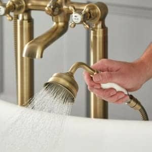 Brushed Gold Shower Handle