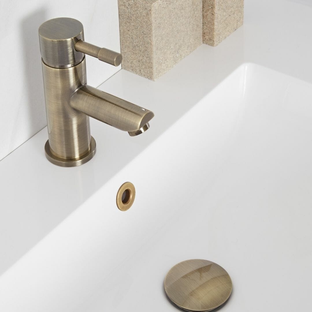 How To Style Brushed Brass in a Bathroom?