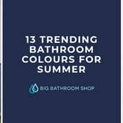 trending summer bathroom colours