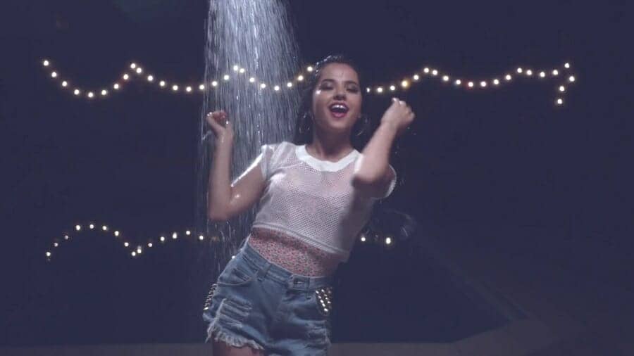 Becky G in video for Shower