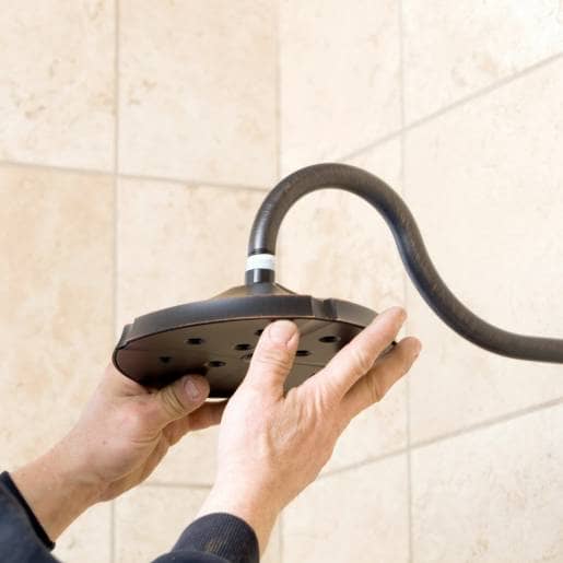 removing shower head