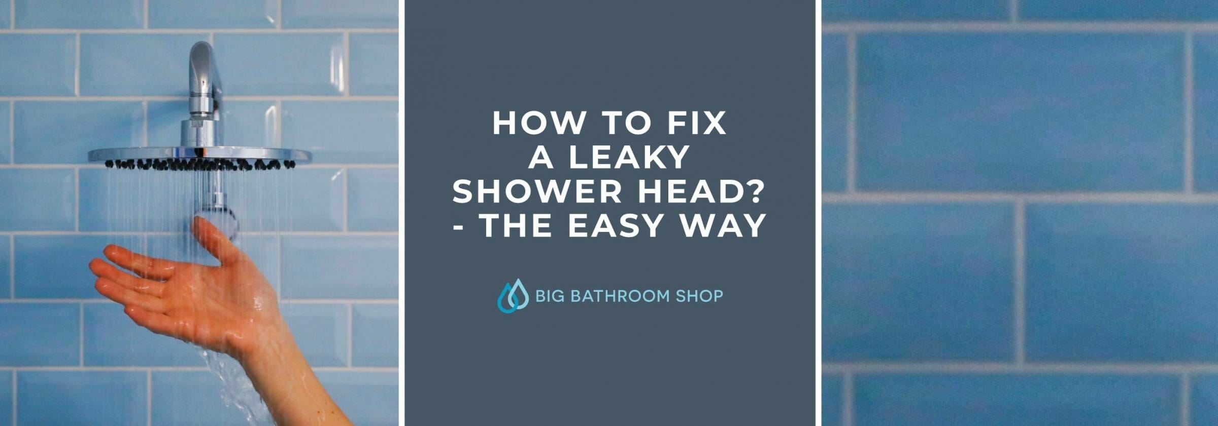 How To Fix A Leaky Shower Head? The Easy Way Big Bathroom Inspiration