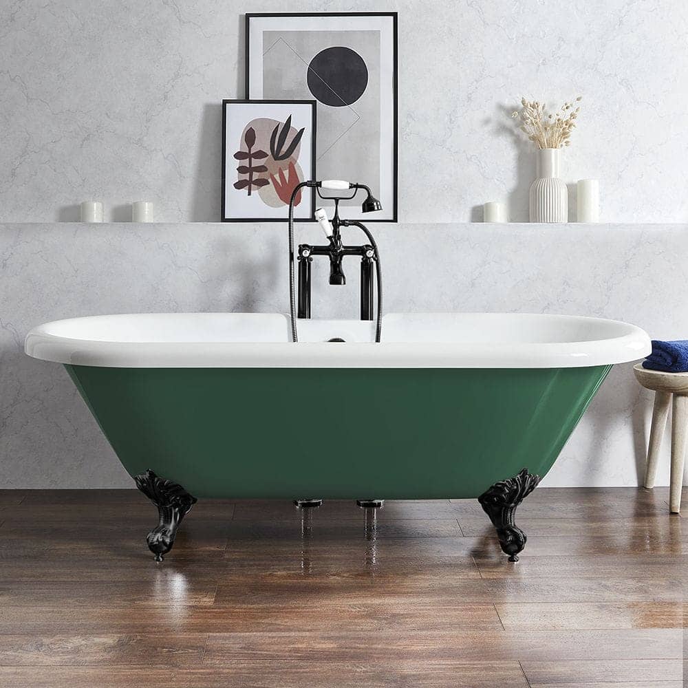 Milano Legend - Traditional Roll Top Freestanding Bath - 1795mm x 785mm