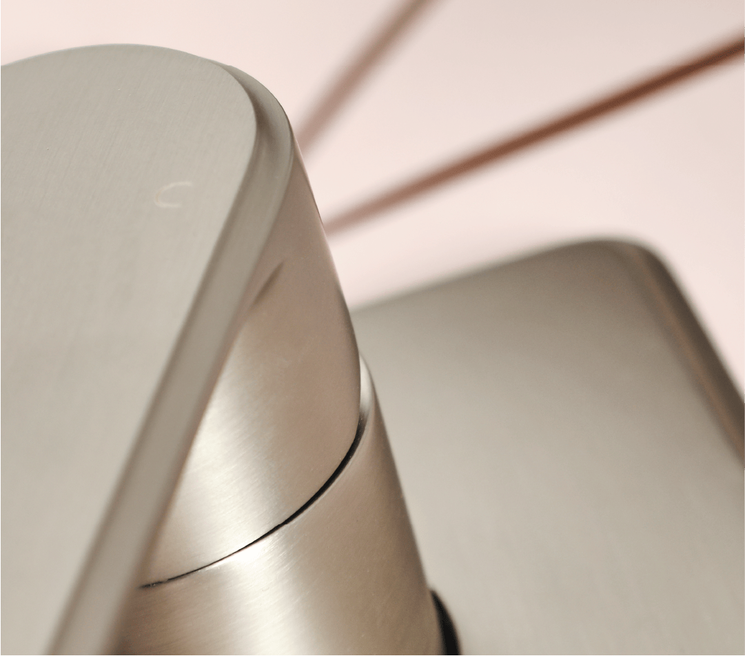 brushed nickel bathroom brassware Big Bathroom Inspiration