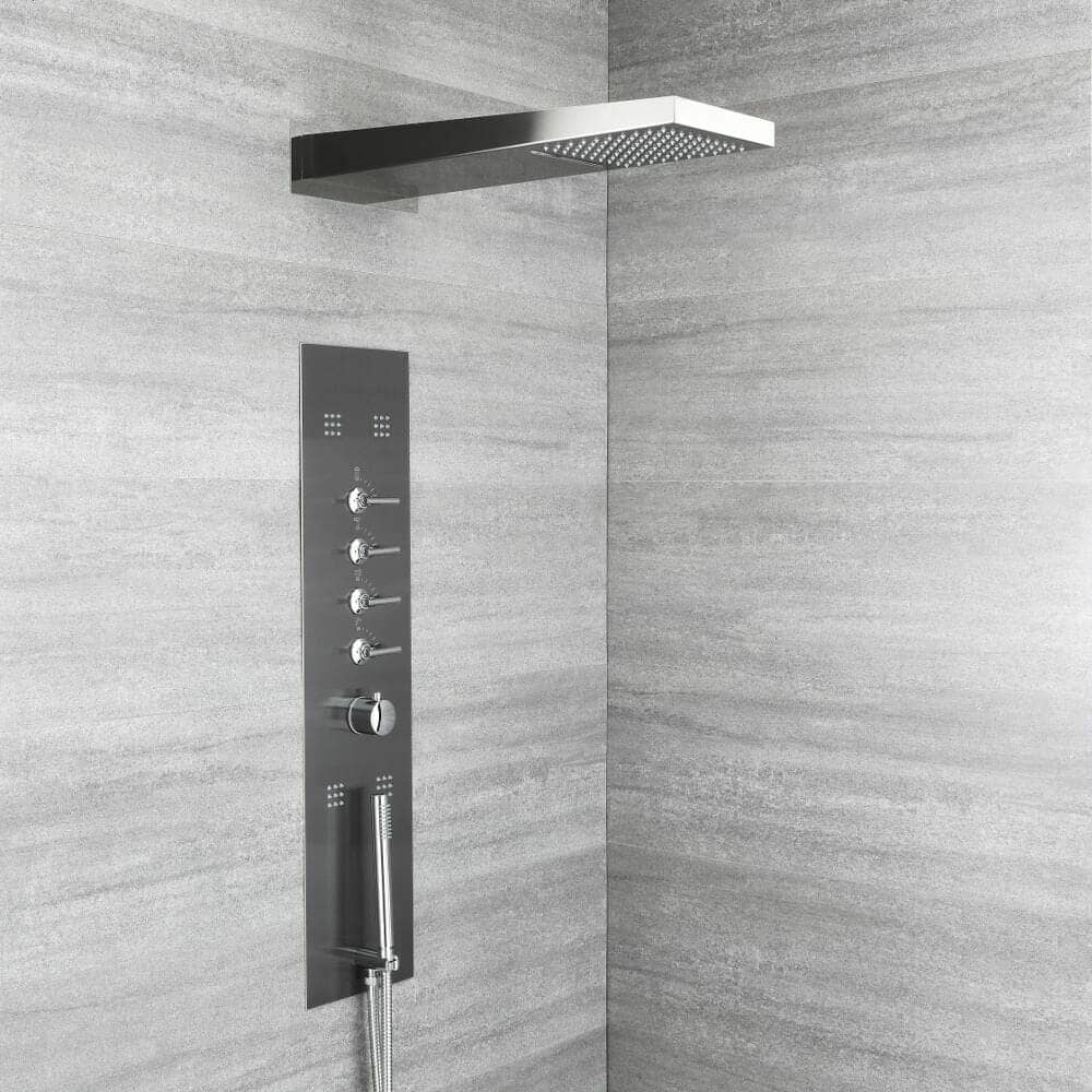 oceanie shower tower panel with jets